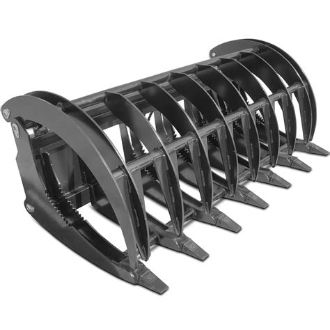 skid steer grapple root rake|titan attachments grapple.